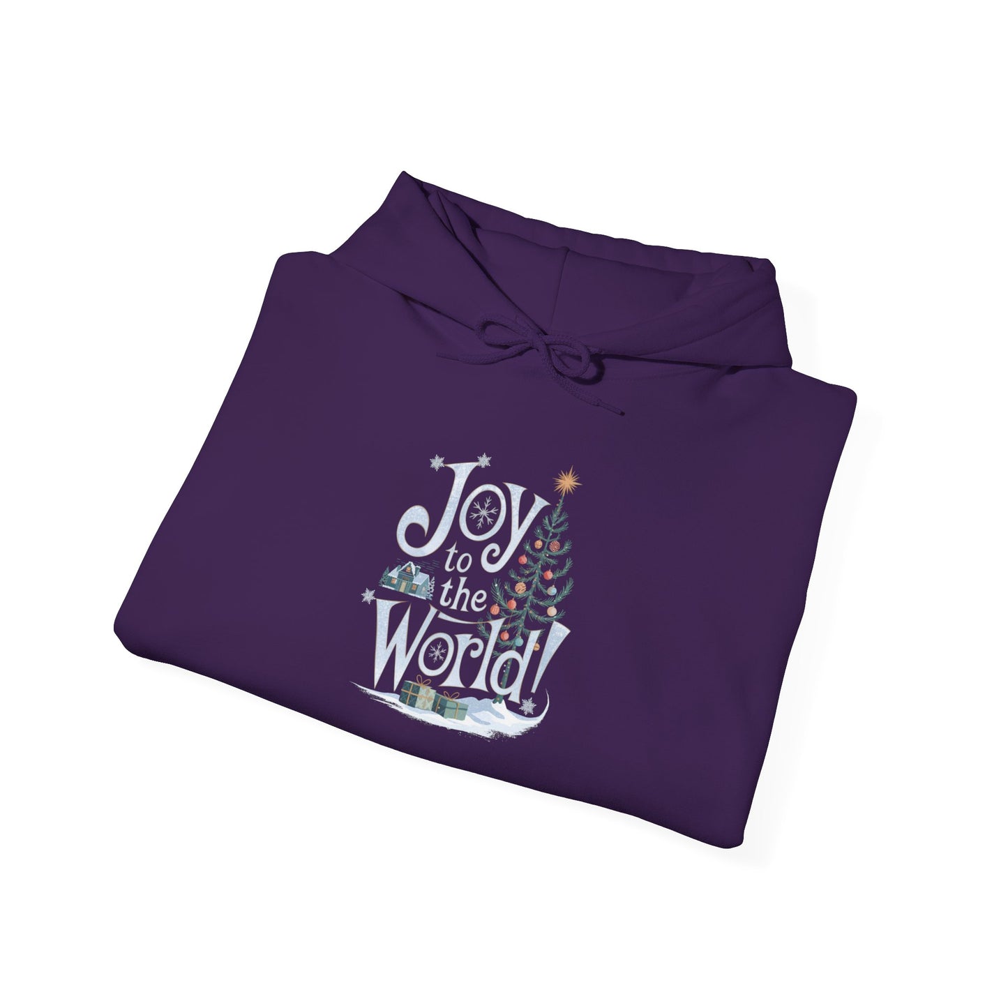 men's and women's christmas sweatshirt. joy to the world! unisex christmas sweatshirt.