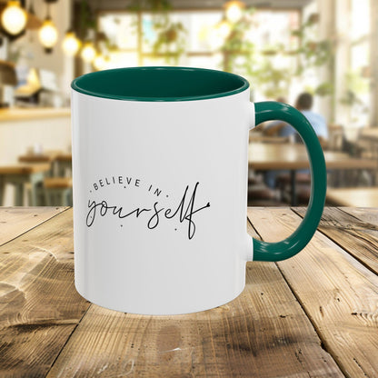 Colorful Inspirational Mug - Believe in Yourself