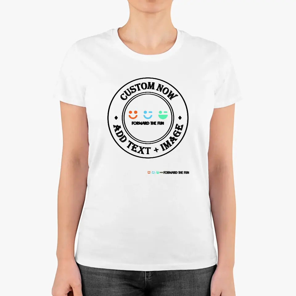 women's 100% cotton t-shirt