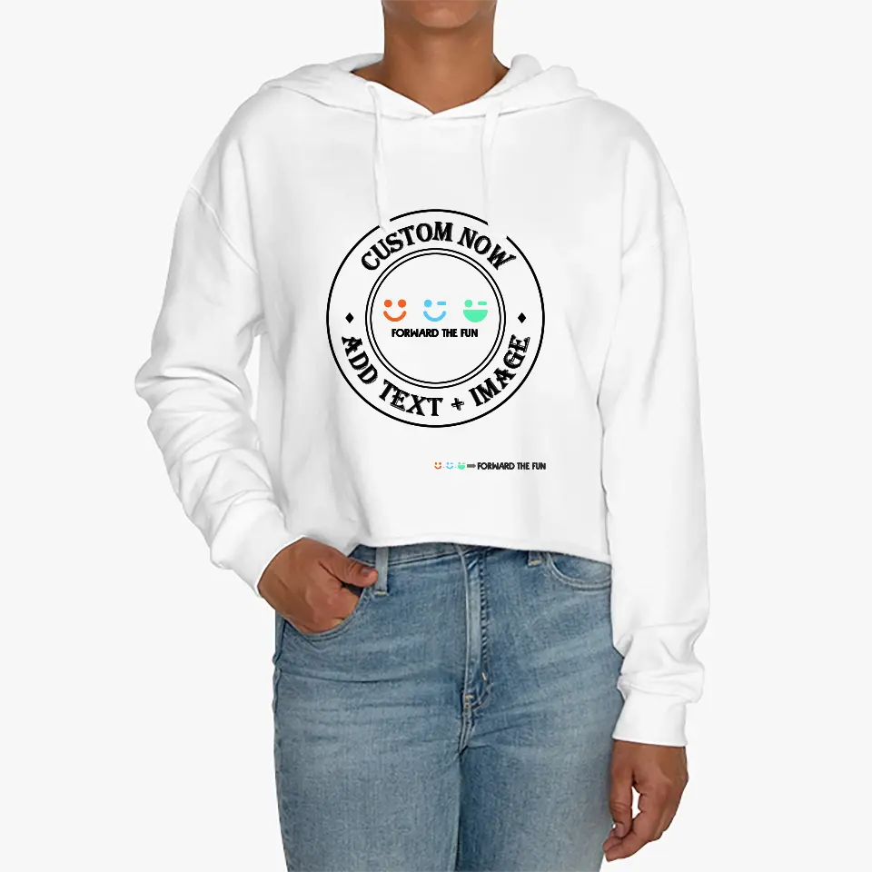 crop hoodie