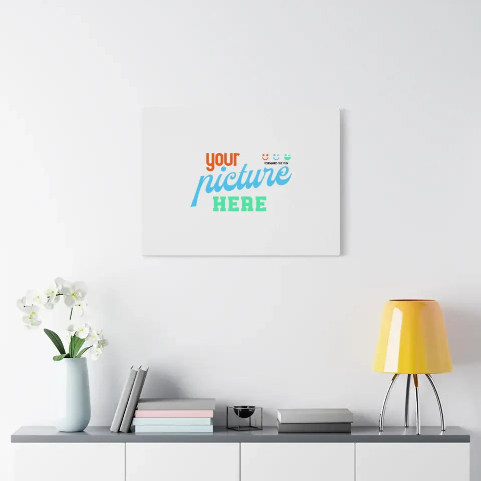 matte stretched canvas | premium matte canvas | forward the fun