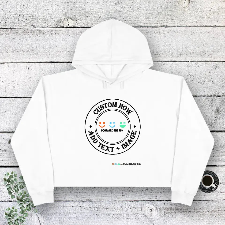 crop hoodie