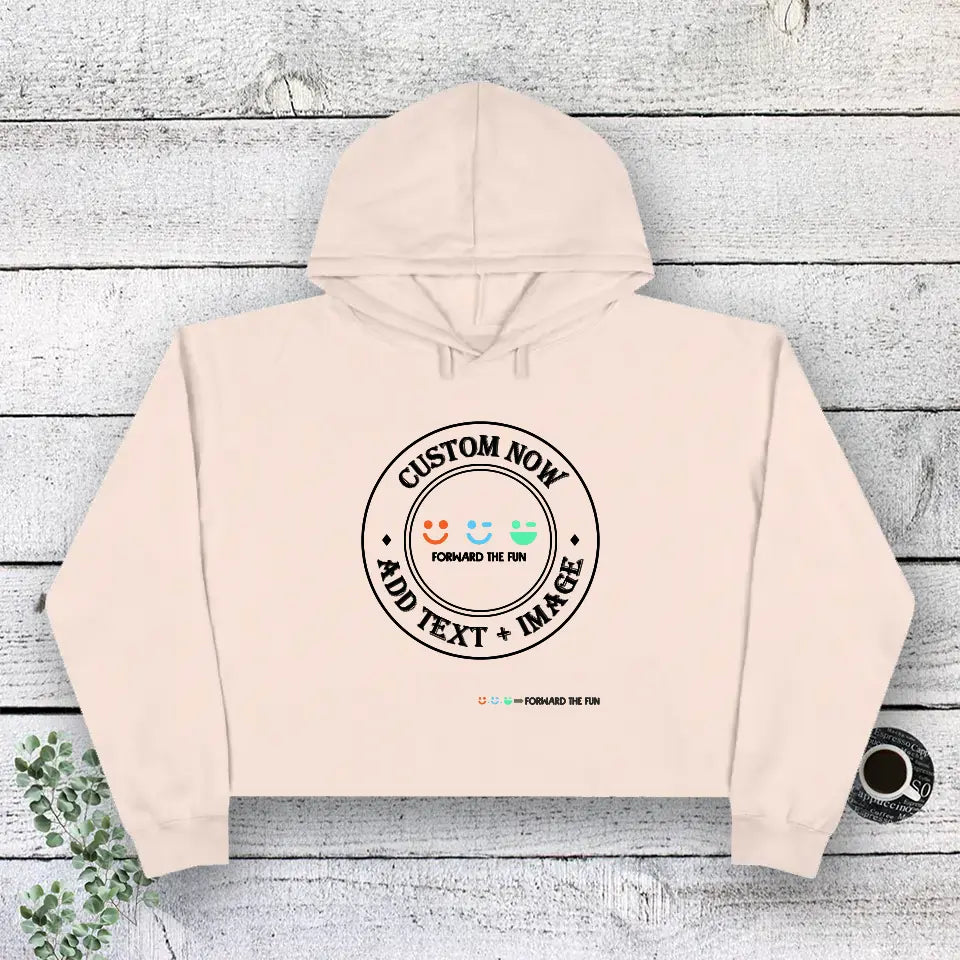 crop hoodie