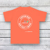 Youth Midweight Tee / Bright Salmon / XL