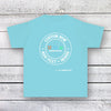 Youth Midweight Tee / Lagoon Blue / XL