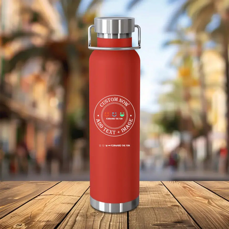 copper vacuum insulated bottle