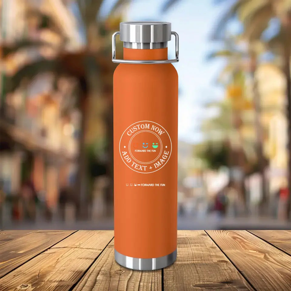 copper vacuum insulated bottle