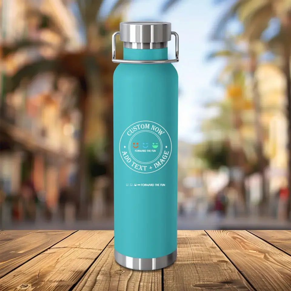 copper vacuum insulated bottle