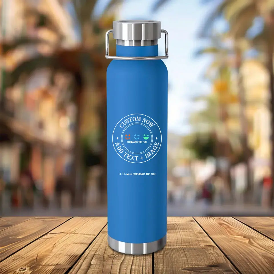 copper vacuum insulated bottle