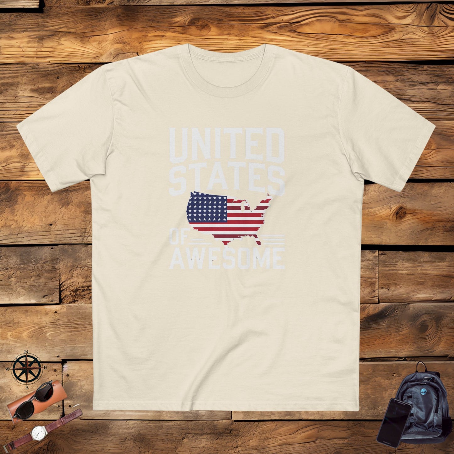 men's t-shirt, men's tee, funny gift, election, united states of awesome