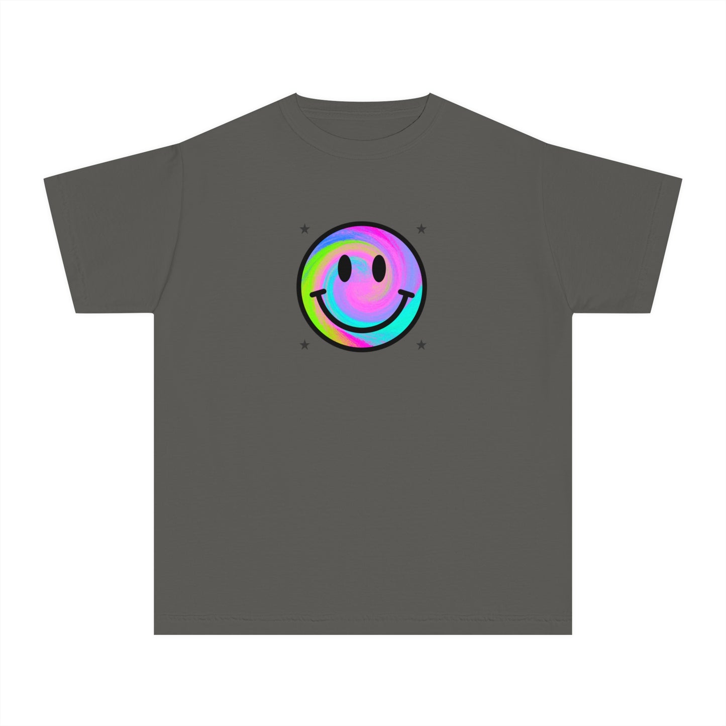 youth t-shirt - smiley face