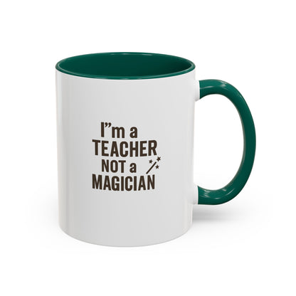 Colorful Teacher Mug - Perfect Gift for Educators. Teachers with Attitude.