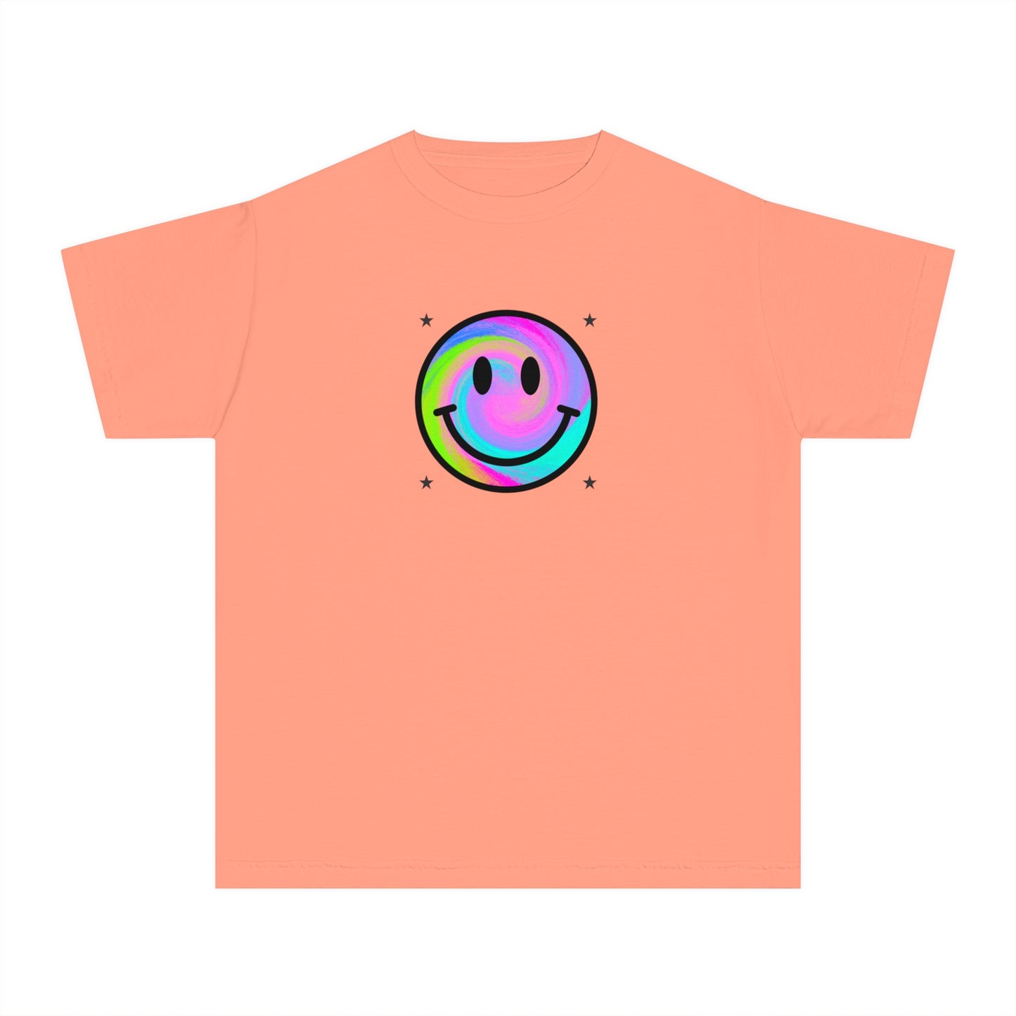youth t-shirt - smiley face