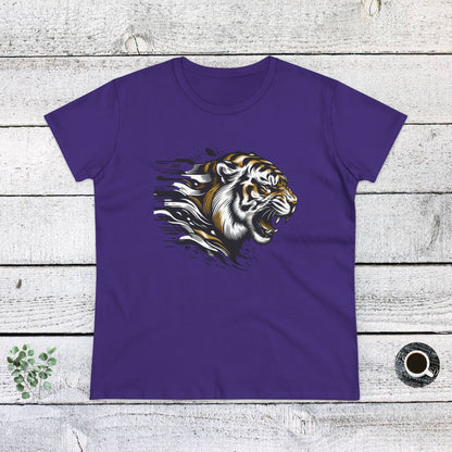 Fierce Tiger Graphic Cotton Tee