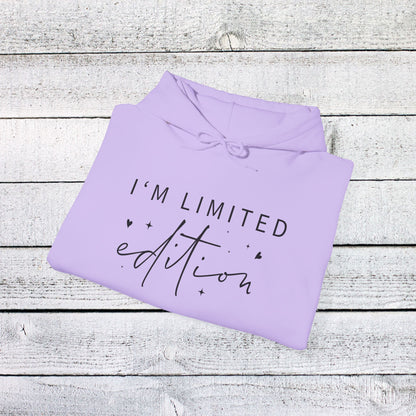 Unisex Heavy Blend™ Hooded Sweatshirt - I’m Limited Edition - Unique Confidence Quote