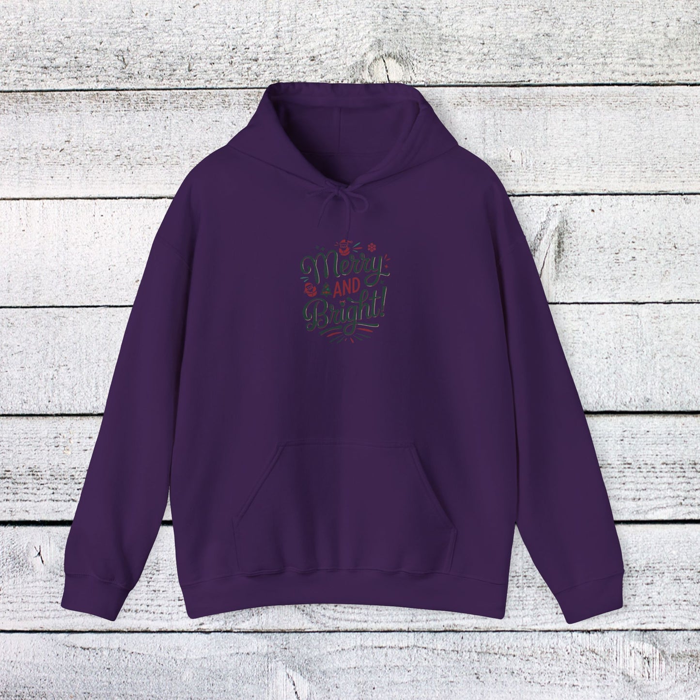 men's and women's christmas sweatshirt. merry & bright. unisex christmas sweatshirt.