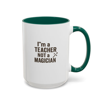 Colorful Teacher Mug - Perfect Gift for Educators. Teachers with Attitude.