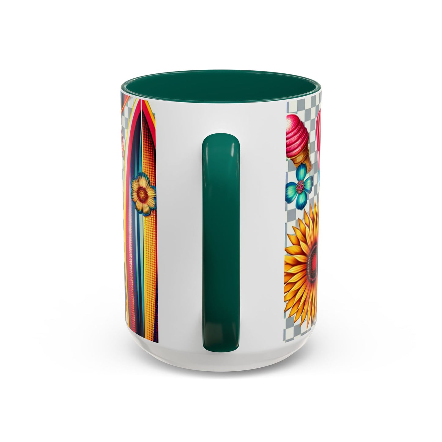 colorful summer vibes mug | vibrant design for your morning coffee