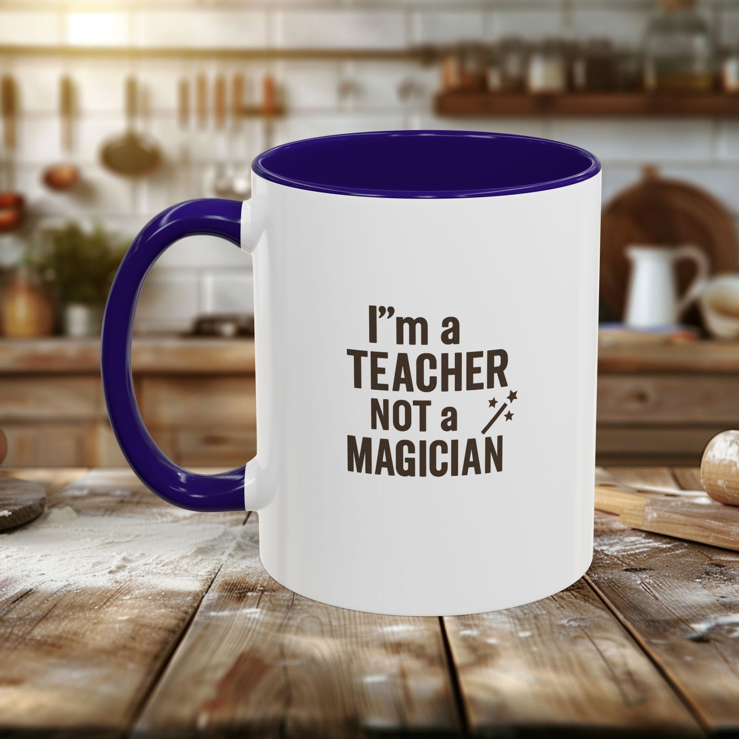 colorful teacher mug - perfect gift for educators. teachers with attitude.