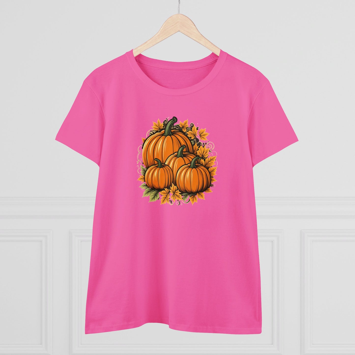 womens t-shirt - pumpkins