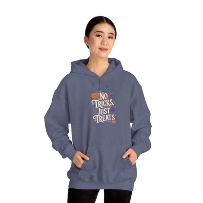 Unisex Hoodie - Halloween Hoodie -No Tricks Just Treats!