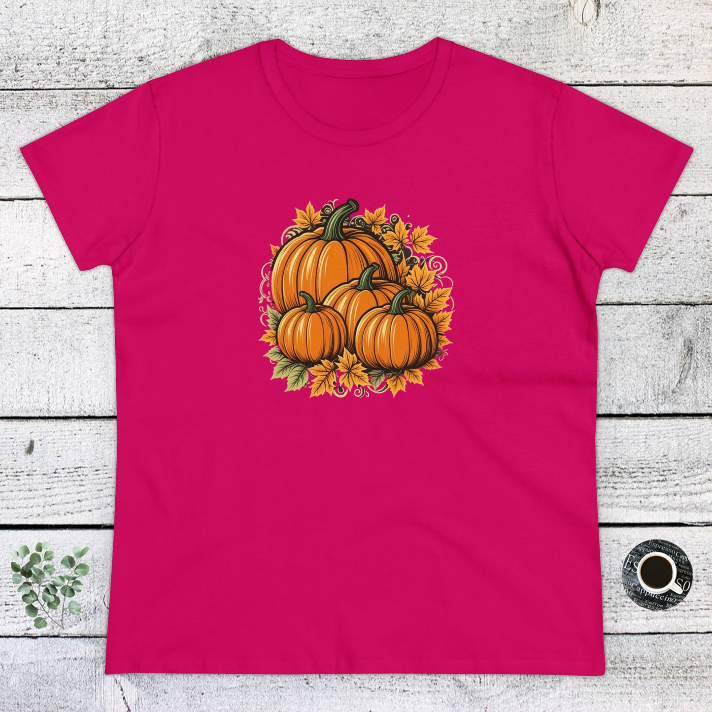 womens t-shirt - pumpkins