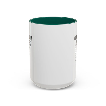 Colorful Classroom Rules Mug - Perfect for Teachers and Students. Teachers with attitude.