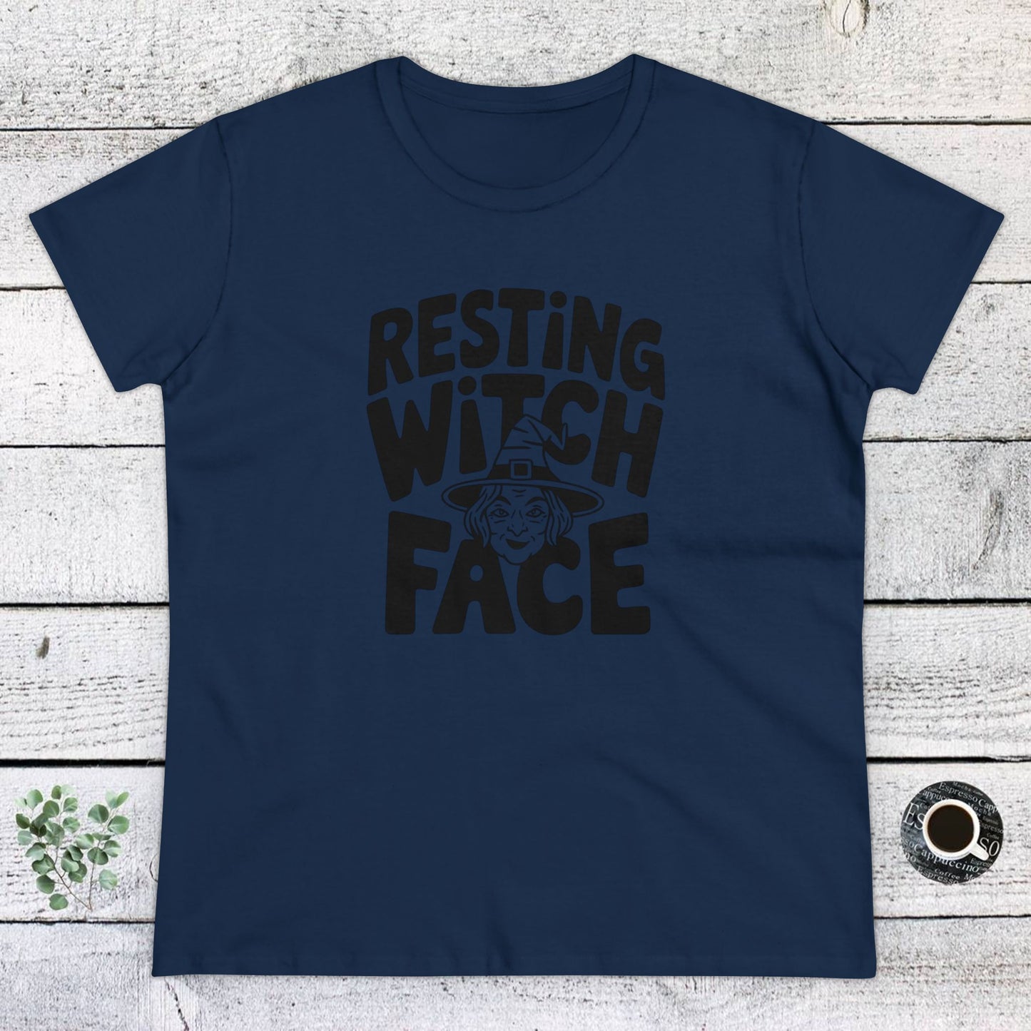 women's t-shirt, women's tee, women's halloween, witch!