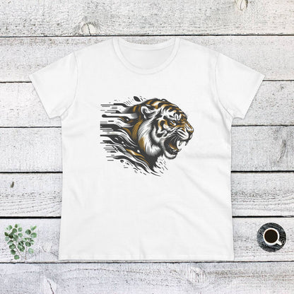 Fierce Tiger Graphic Cotton Tee