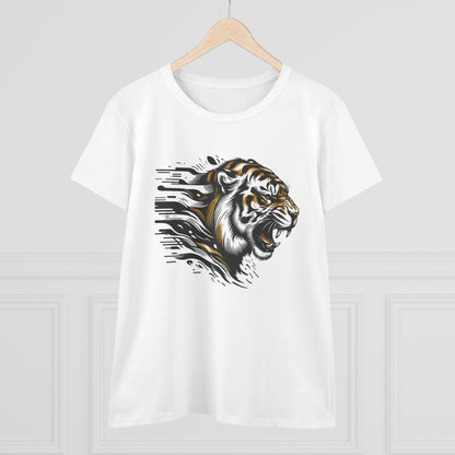 Fierce Tiger Graphic Cotton Tee