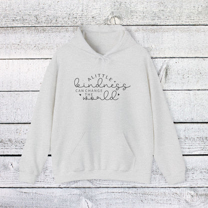Unisex Heavy Blend™ Hooded Sweatshirt - A Little Kindness Can Change the World - Positive Quote