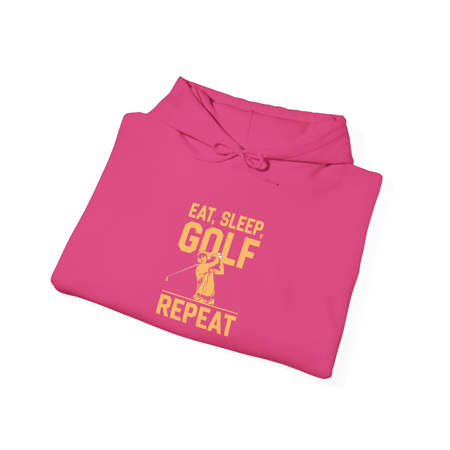 men & women golf sweatshirt: eat, sleep, golf repeat. unisex golf sweatshirt: