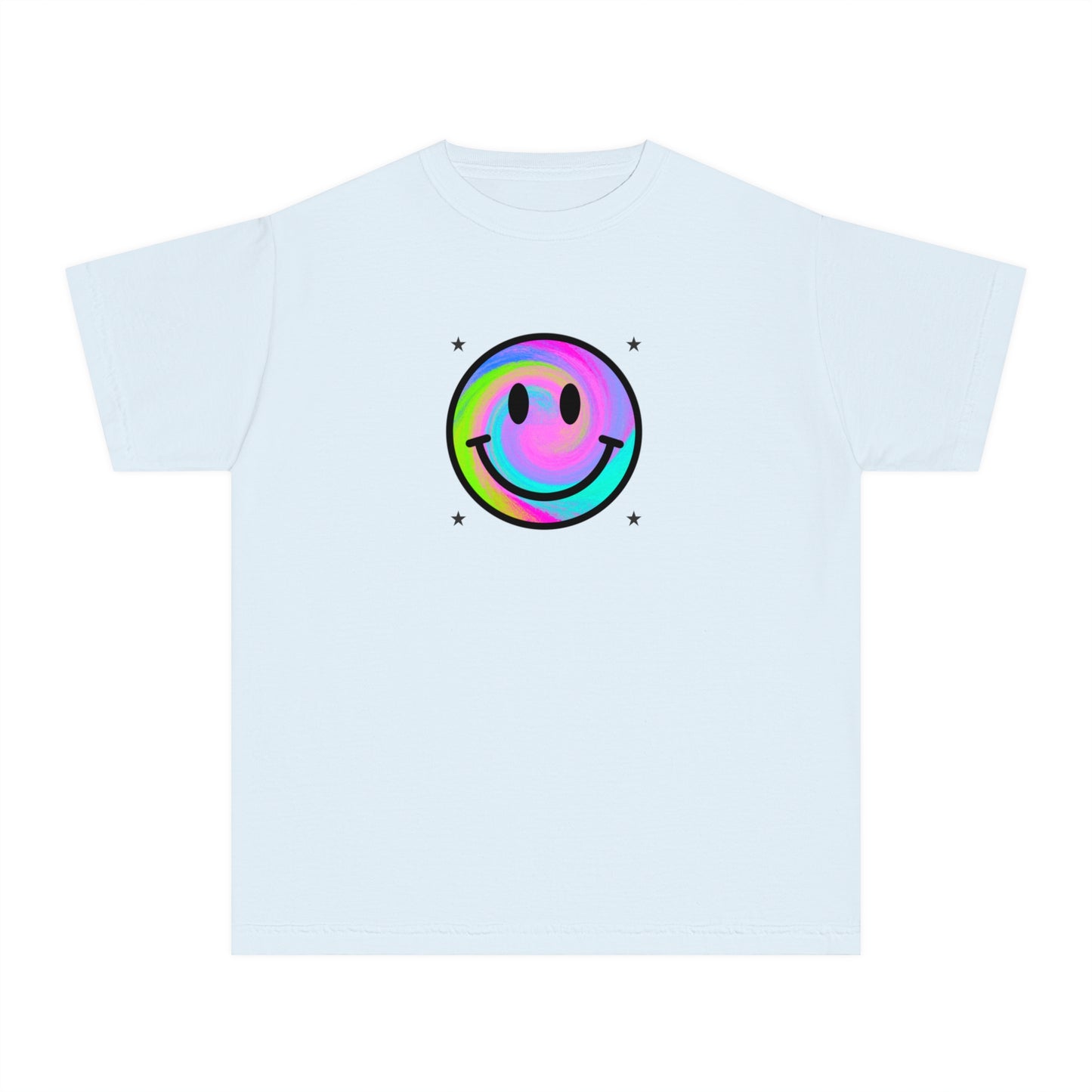 youth t-shirt - smiley face