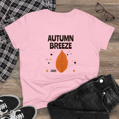 Women T-Shirts, Women's Tee, Fall, AUTUMN BREEZE, Gift