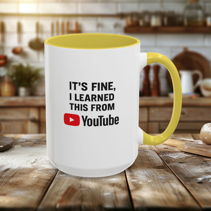 Unique Colorful Mug - Perfect for YouTube Lovers