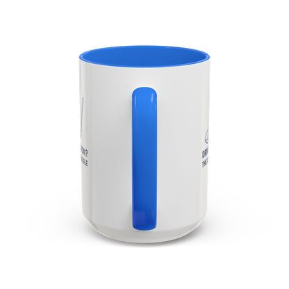Colorful Golf Mug - Driver or Iron? The Daily Struggle