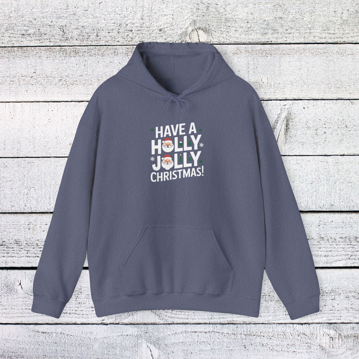 men's and women's christmas sweatshirt. holly jolly christmas. unisex christmas sweatshirt.