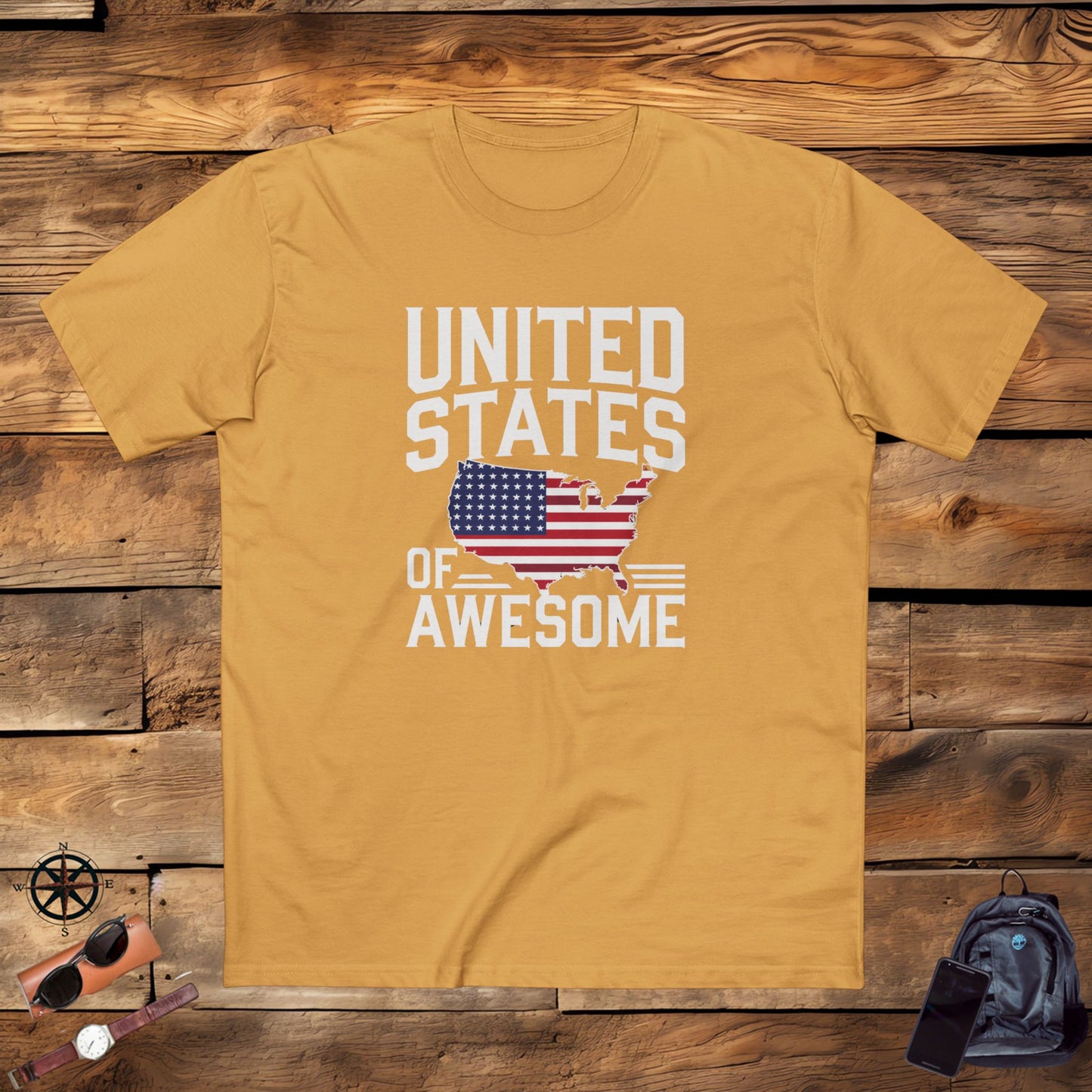 men's t-shirt, men's tee, funny gift, election, united states of awesome