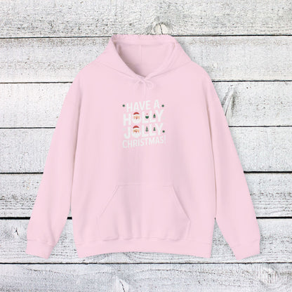 Men's and Women's Christmas Sweatshirt. Holly Jolly Christmas. Unisex Christmas Sweatshirt.