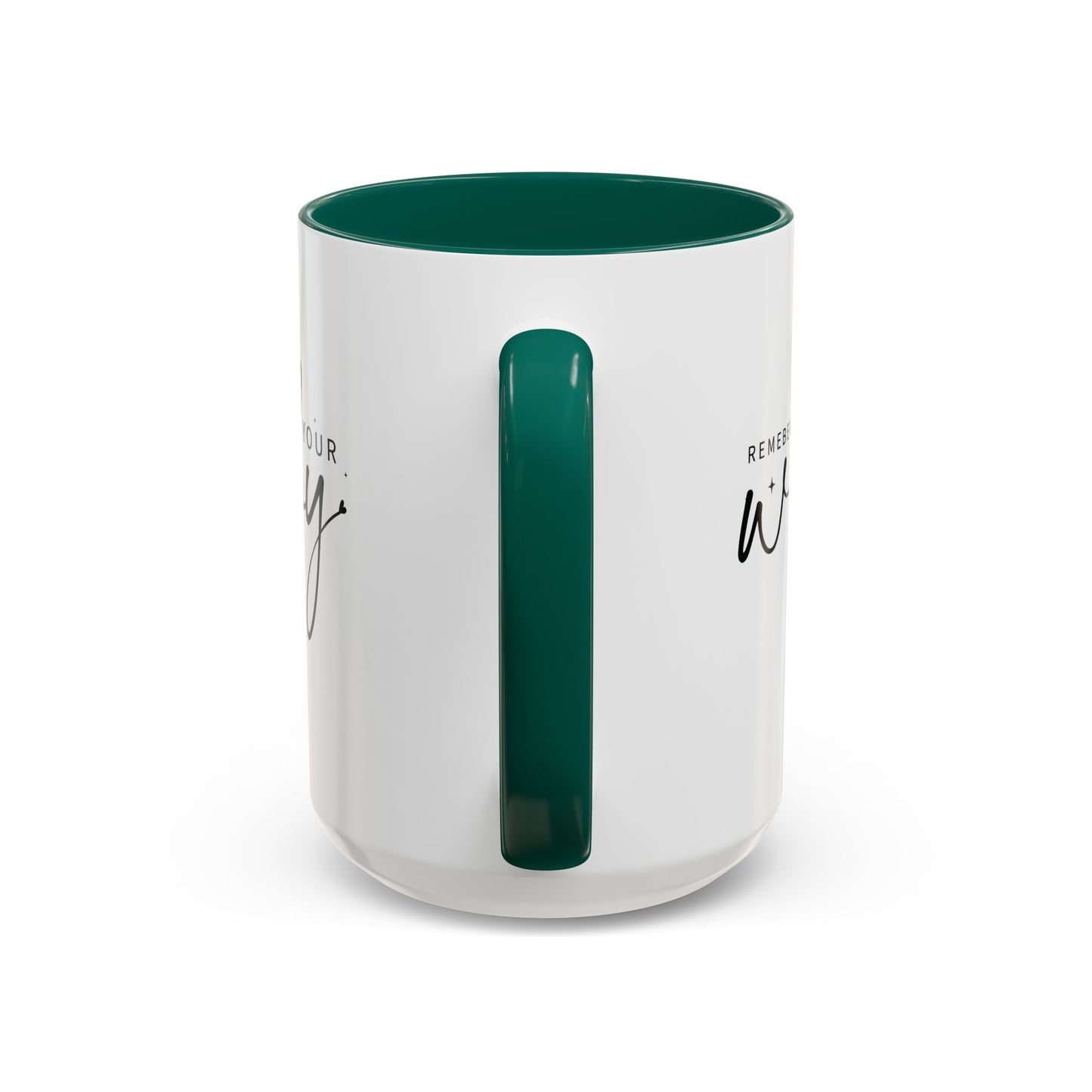colorful mugs (11oz, 15oz) - remember your why - purpose driven motivation