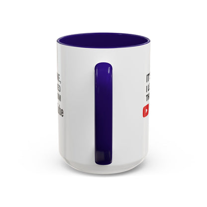 Unique Colorful Mug - Perfect for YouTube Lovers