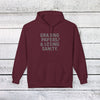 M / Maroon