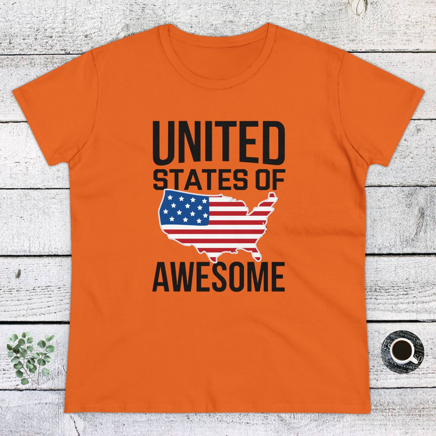 women's t-shirt, women's tee, funny gift, united states of awesome!