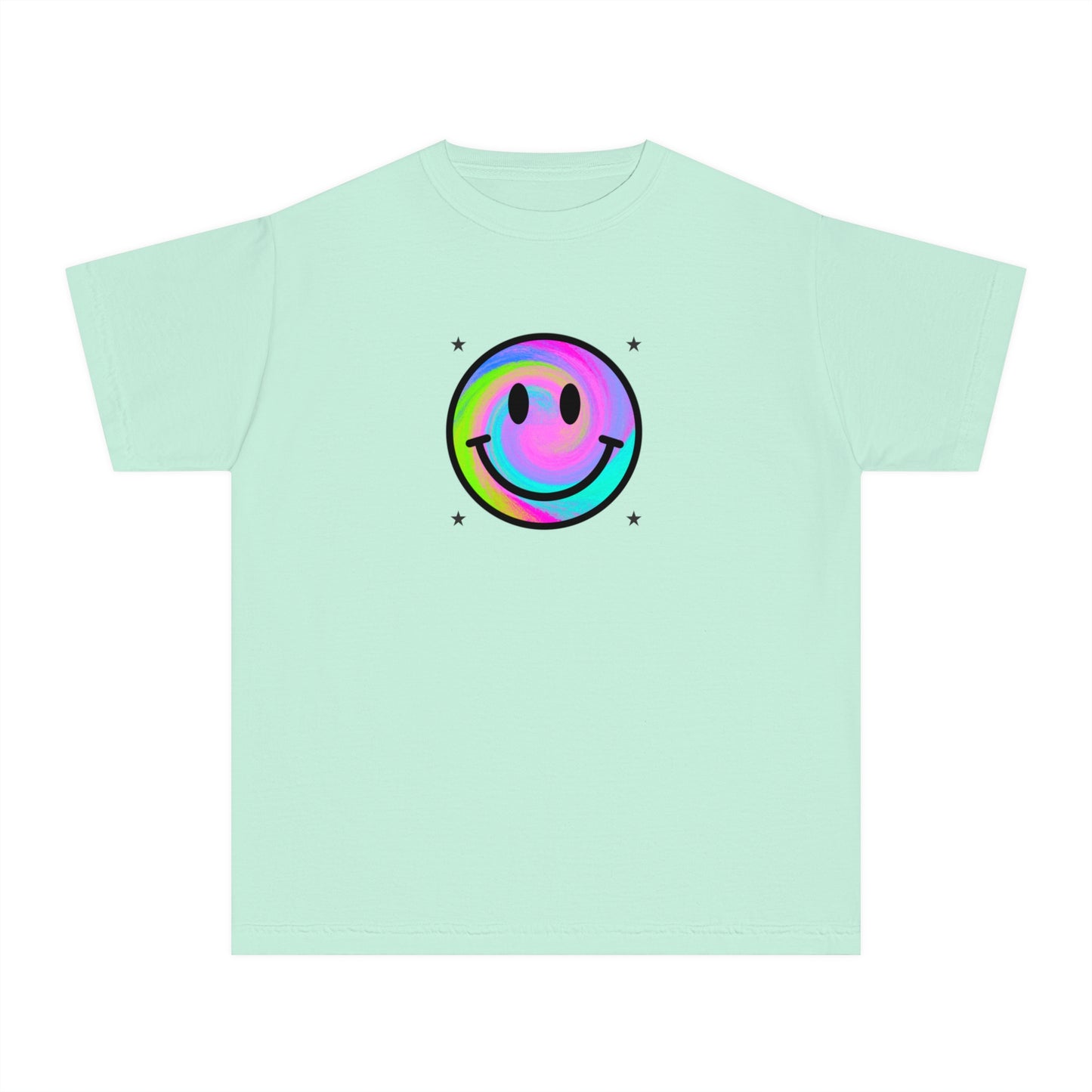 youth t-shirt - smiley face