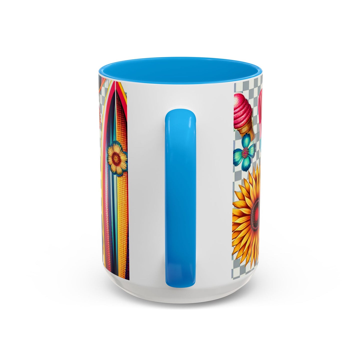 colorful summer vibes mug | vibrant design for your morning coffee