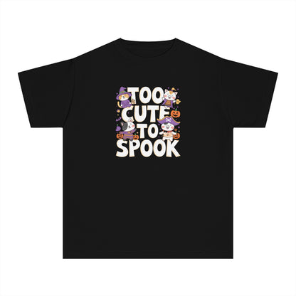 Youth T-Shirt, Youth Halloween T-Shirt, Too Cute to Spook!