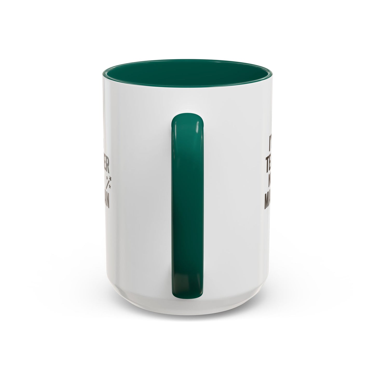 colorful teacher mug - perfect gift for educators. teachers with attitude.