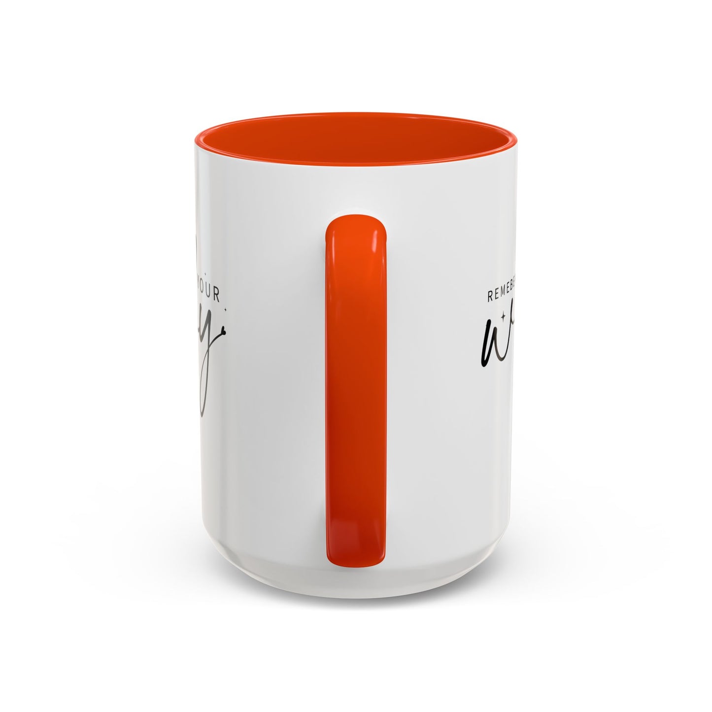colorful mugs (11oz, 15oz) - remember your why - purpose driven motivation