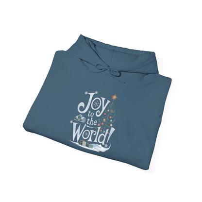 Men's and Women's Christmas Sweatshirt. Joy to the World! Unisex Christmas Sweatshirt.