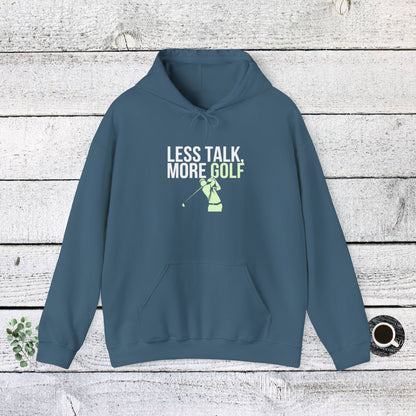 Men & Women Golf Sweatshirt: Less Talk More Golf! Unisex Sweatshirt: